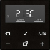 Jung A1790DSW LB-Management Raumthermostat-Display, Serie AS/A, schwarz