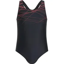 Energetics Mä.-Schwimmanzug Pamela G Schwarz/Rot 164