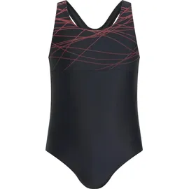 Energetics Mä.-Schwimmanzug Pamela G Schwarz/Rot 164