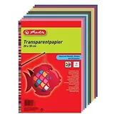 Herlitz 246413 Transparentpapier, 20 x 30 cm, 10 Blatt (10er Pack, Transparentpapier)