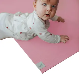 SanoSoft Krabbelmatte Rosa, | Gr.: 60 x 120 cm