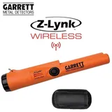 Garrett Metal Detectors Metalldetektor Pinpointer AT-Pointer Z-Lynk wasserdicht bis 6 m IP68 Orange