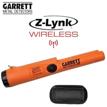 Garrett Metal Detectors Metalldetektor Pinpointer AT-Pointer Z-Lynk wasserdicht bis 6 m IP68 Orange