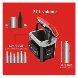 Einhell Akku-Kühlbox TE-COL 18/27 Li-Solo 27 l