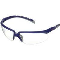 3M S2001ASP-BLU Schutzbrille mit Antibeschlag-Schutz, winkelverstellbar Blau, Grau EN 166 DIN 166