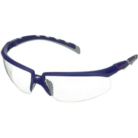 3M S2001ASP-BLU Schutzbrille mit Antibeschlag-Schutz, winkelverstellbar Blau, Grau EN 166 DIN 166