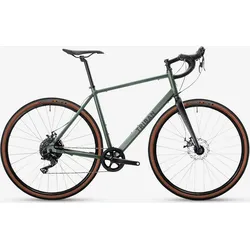 Rennrad Gravelbike Triban GRVL 120 Herren L