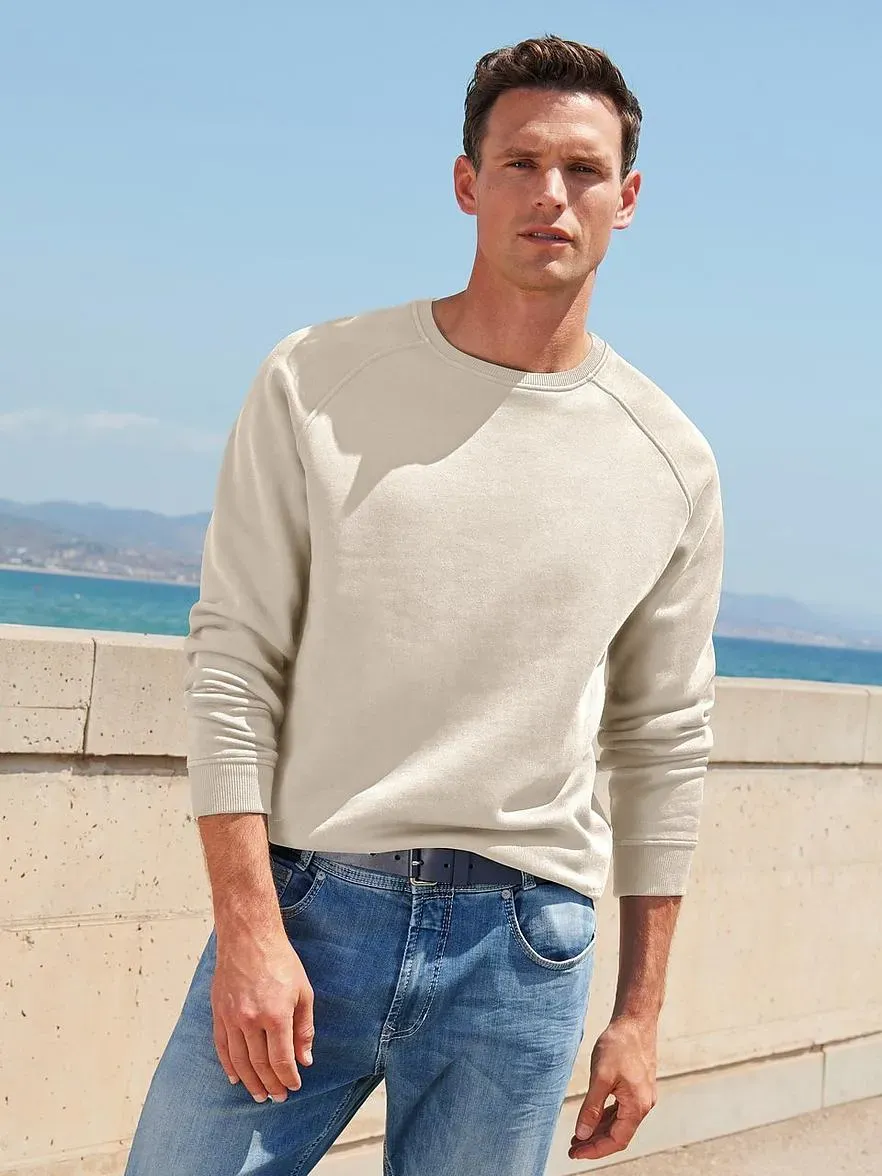 Preisvergleich Produktbild Sweatshirt Louis Sayn beige, 48