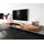 DeLife New Live-Edge Lowboard 240 cm Beige Massivholz