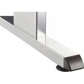 Hammerbacher Schreibtisch O-Line grau