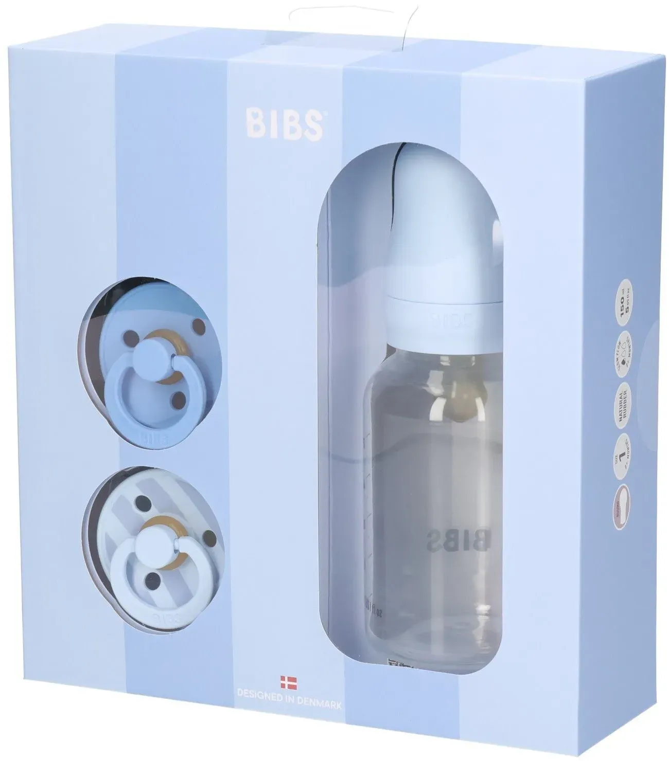 Bibs Gift Set Baby Sprinkle Baby Blue Geschenkset 0+ Monate