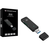 Conceptronic Dual-Slot-Cardreader, USB-A 3.0 [Stecker] (BIAN02B)