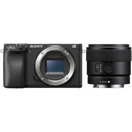 Sony Alpha 6400A Body + Netzteil + USB-Kabel + Akku + Schnellstartanleitung