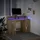 vidaXL LED-Schreibtisch Artisan-Eiche 120x55x91 cm Holzwerkstoff