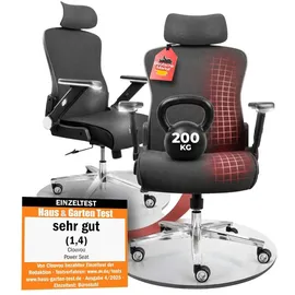 clouvou PowerSeat Kunststoff Schwarz