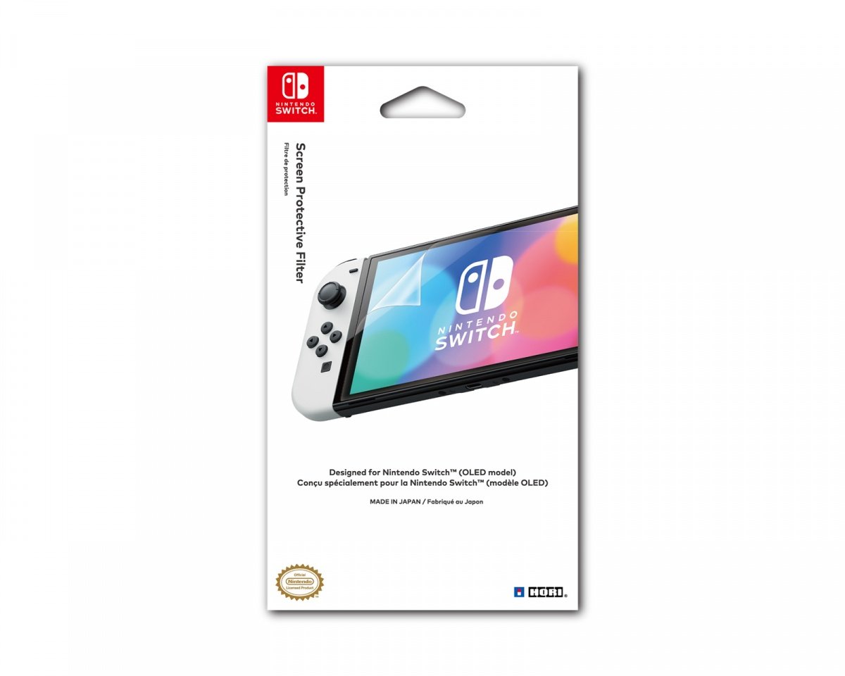 Preisvergleich Produktbild Hori Bildschirmschutzfolie Für Nintendo Switch OLED