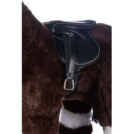 HKM Cuddle Pony Sattel Einheitsgröße Schwarz