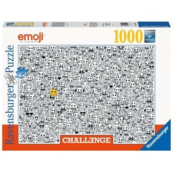 Ravensburger Puzzle Ravensburger 17292 Emoji Challenge Puzzle, 1000 Puzzleteile, Made in Germany bunt