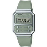 Casio A100wef Uhr Green / Green / Mineral One Size
