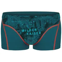 Ein schöner Fleck Erde Boxershorts Wilder Kaiser Blaugrau blau