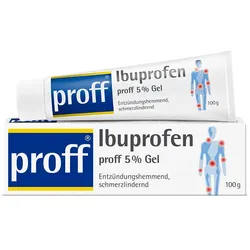 Ibuprofen Proff 5% Gel 100 g