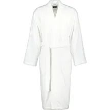 CAWÖ Home Bademäntel Herren Kimono Uni 828 weiß XXL
