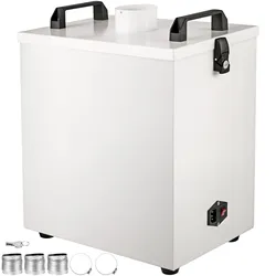 VEVOR Rauchreiniger Laser-Gravur  220 V, Lasergravurmaschine Luftreiniger 80 W, Staubreiniger, Rauchluftreiniger für CNC-Laser, Verschleißfestes Metall, Ventilator Luftreiniger, gegen Staub, Rauch