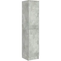 VidaXL Buffet-Schrank Minimalistisch 2 Türen grau