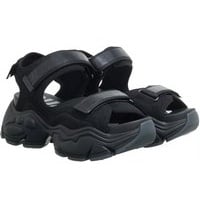 Buffalo Sandalen - Binary 0 - Gr. 40 (EU) - in Schwarz - für Damen