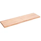vidaXL Waschtischplatte Hellbraun 140x40x4 cm