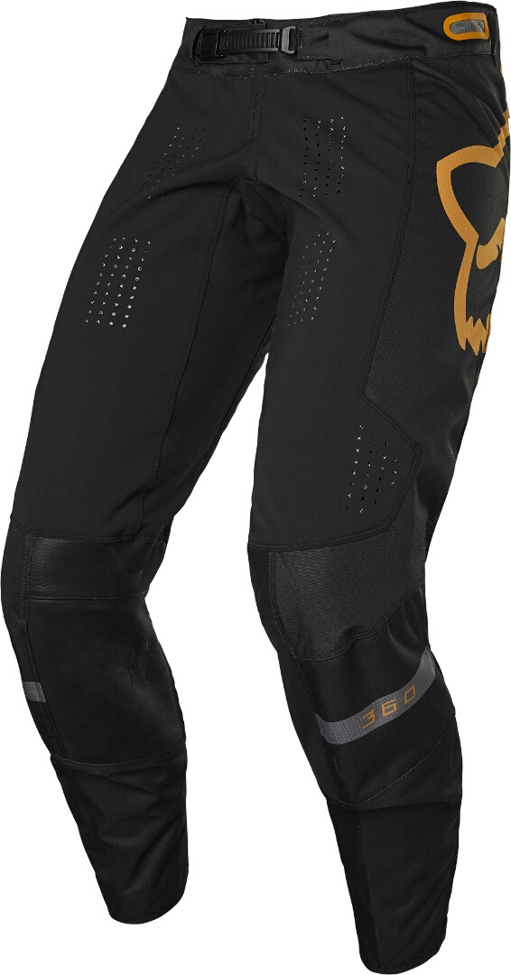 Fox 360 Merz Motorcross broek, zwart-oranje, 28