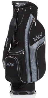 JuStar Cartbag schwarz/grau