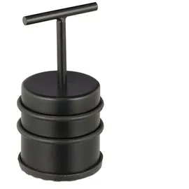Relaxdays Türstopper Schwarz 7 cm