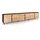 SKRAUT HOME Lowboard 309x61x35 cm Eiche Schwarz Holzwerkstoff