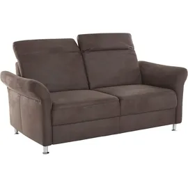 sit&more 2,5-Sitzer SIT & MORE "Darwin", braun (mocca), B:179cm T:96cm, Sofas, inklusive Federkern, wahlweise mit Kopfteilverstellung