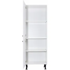 kochstation Seitenschrank KS-Cara 60 x 58,4 x 176,6 cm Weiß