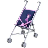 Knorrtoys 12642 - Puppenbuggy SIM Princess Blue