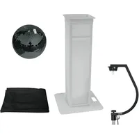 Eurolite Spiegelkugel 30cm Schwarz mit Stage Stand