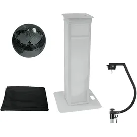 Eurolite Spiegelkugel 30cm Schwarz mit Stage Stand