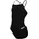 TEAM SWIMSUIT CHALLENGE Solid Black/White 164