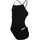 TEAM SWIMSUIT CHALLENGE Solid Black/White 164