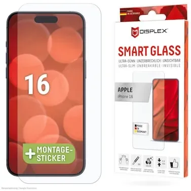 Preisvergleich Produktbild DISPLEX Smart Glass iPhone 16 Pro
