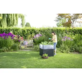GARANTIA Hochbeet Ergo Quadro Turbo M 75 Stone