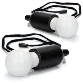 COM-FOUR LED Hängelampe Batterie 1 m Schwarz
