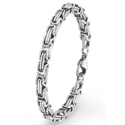 Amor Edelstahlarmband »9351763«, Made in Germany Amor edelstahlfarben