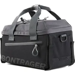 Bontrager Commuter Gepäckträgertasche mit Riemen Schwarz Modell 2023