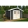 Weka Gartenhaus 122 2,40 x 2,05 m anthrazit
