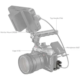 SmallRig HDMI & USB-C Kabelklemme 4147 Schwarz