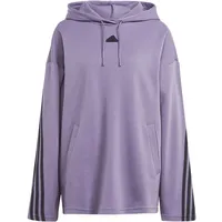 Adidas Damen Kapuzensweat Future Icons 3-Streifen, SHAVIO, XS