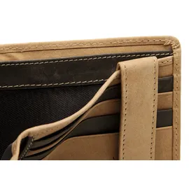 Bodenschatz Bicolour Geldbörse braun